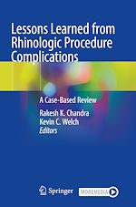 Télécharger le livre :  Lessons Learned from Rhinologic Procedure Complications