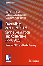 Télécharger le livre :  Proceedings of the 3rd RILEM Spring Convention and Conference (RSCC 2020)