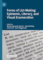 Download this eBook Forms of List-Making: Epistemic, Literary, and Visual Enumeration