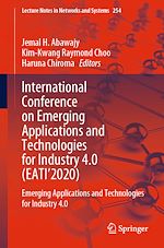 Télécharger le livre :  International Conference on Emerging Applications and Technologies for Industry 4.0 (EATI'2020)