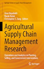 Télécharger le livre :  Agricultural Supply Chain Management Research