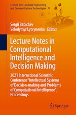 Télécharger le livre :  Lecture Notes in Computational Intelligence and Decision Making