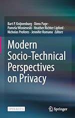 Download this eBook Modern Socio-Technical Perspectives on Privacy