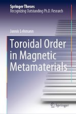 Télécharger le livre :  Toroidal Order in Magnetic Metamaterials
