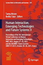 Télécharger le livre :  Human Interaction, Emerging Technologies and Future Systems V
