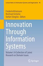 Télécharger le livre :  Innovation Through Information Systems