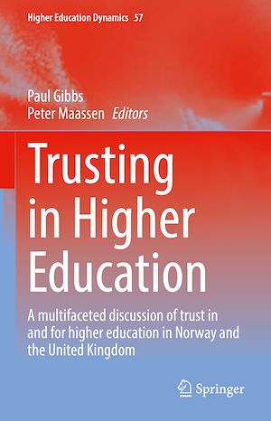 Téléchargez le livre :  Trusting in Higher Education