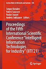 Télécharger le livre :  Proceedings of the Fifth International Scientific Conference “Intelligent Information Technologies for Industry” (IITI'21)