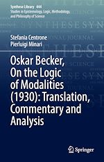 Download this eBook Oskar Becker, On the Logic of Modalities (1930): Translation, Commentary and Analysis