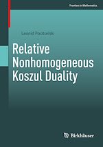 Télécharger le livre :  Relative Nonhomogeneous Koszul Duality