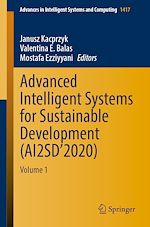 Télécharger le livre :  Advanced Intelligent Systems for Sustainable Development (AI2SD'2020)