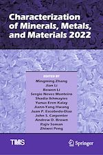 Télécharger le livre :  Characterization of Minerals, Metals, and Materials 2022