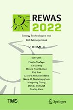 Télécharger le livre :  REWAS 2022: Energy Technologies and CO2 Management (Volume II)