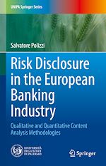 Télécharger le livre :  Risk Disclosure in the European Banking Industry