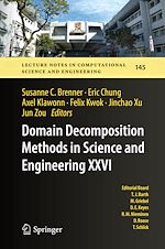 Télécharger le livre :  Domain Decomposition Methods in Science and Engineering XXVI