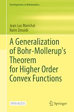 Download this eBook A Generalization of Bohr-Mollerup's Theorem for Higher Order Convex Functions
