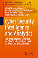 Télécharger le livre :  Cyber Security Intelligence and Analytics