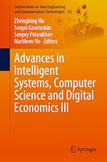 Télécharger le livre :  Advances in Intelligent Systems, Computer Science and Digital Economics III