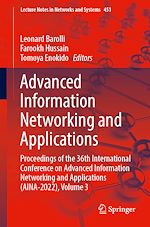 Télécharger le livre :  Advanced Information Networking and Applications