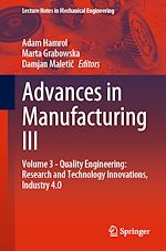 Télécharger le livre :  Advances in Manufacturing III