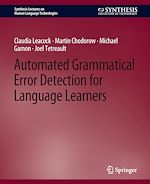 Télécharger le livre :  Automated Grammatical Error Detection for Language Learners