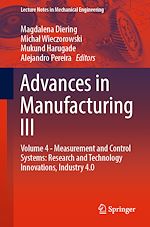 Télécharger le livre :  Advances in Manufacturing III