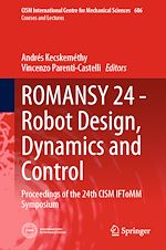 Télécharger le livre :  ROMANSY 24 - Robot Design, Dynamics and Control