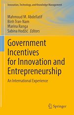 Télécharger le livre :  Government Incentives for Innovation and Entrepreneurship