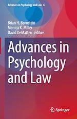 Télécharger le livre :  Advances in Psychology and Law