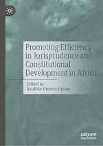 Télécharger le livre :  Promoting Efficiency in Jurisprudence and Constitutional Development in Africa