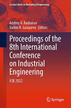 Téléchargez le livre :  Proceedings of the 8th International Conference on Industrial Engineering