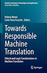 Télécharger le livre :  Towards Responsible Machine Translation