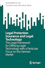Télécharger le livre :  Legal Protection Insurance and Legal Technology