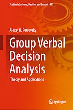 Télécharger le livre :  Group Verbal Decision Analysis