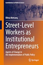 Télécharger le livre :  Street-Level Workers as Institutional Entrepreneurs