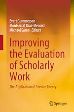Télécharger le livre :  Improving the Evaluation of Scholarly Work
