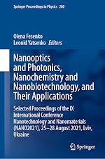 Télécharger le livre :  Nanooptics and Photonics, Nanochemistry and Nanobiotechnology, and Their Applications