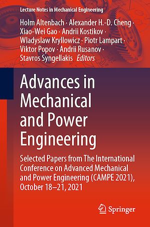 Téléchargez le livre :  Advances in Mechanical and Power Engineering