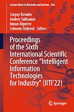Télécharger le livre :  Proceedings of the Sixth International Scientific Conference “Intelligent Information Technologies for Industry” (IITI'22)