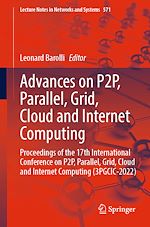 Télécharger le livre :  Advances on P2P, Parallel, Grid, Cloud and Internet Computing