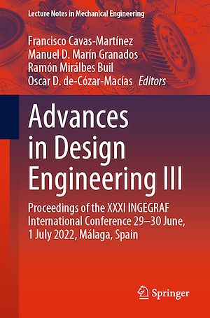 Téléchargez le livre :  Advances in Design Engineering III