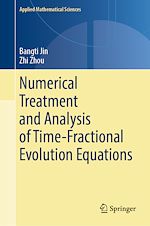 Télécharger le livre :  Numerical Treatment and Analysis of Time-Fractional Evolution Equations