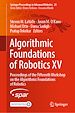 Télécharger le livre :  Algorithmic Foundations of Robotics XV