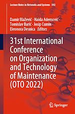 Télécharger le livre :  31st International Conference on Organization and Technology of Maintenance (OTO 2022)