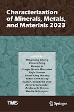 Télécharger le livre :  Characterization of Minerals, Metals, and Materials 2023