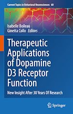 Télécharger le livre :  Therapeutic Applications of Dopamine D3 Receptor Function