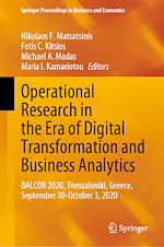 Télécharger le livre :  Operational Research in the Era of Digital Transformation and Business Analytics