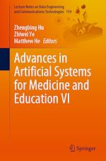 Télécharger le livre :  Advances in Artificial Systems for Medicine and Education VI