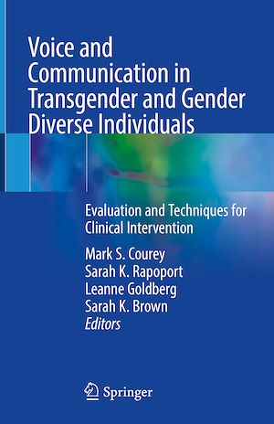 Téléchargez le livre :  Voice and Communication in Transgender and Gender Diverse Individuals