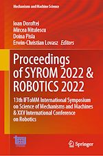 Télécharger le livre :  Proceedings of SYROM 2022 & ROBOTICS 2022